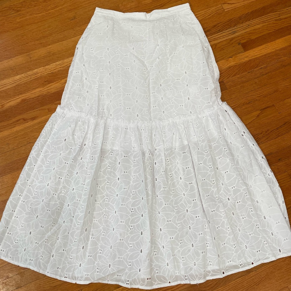 White Maxi Skirt
